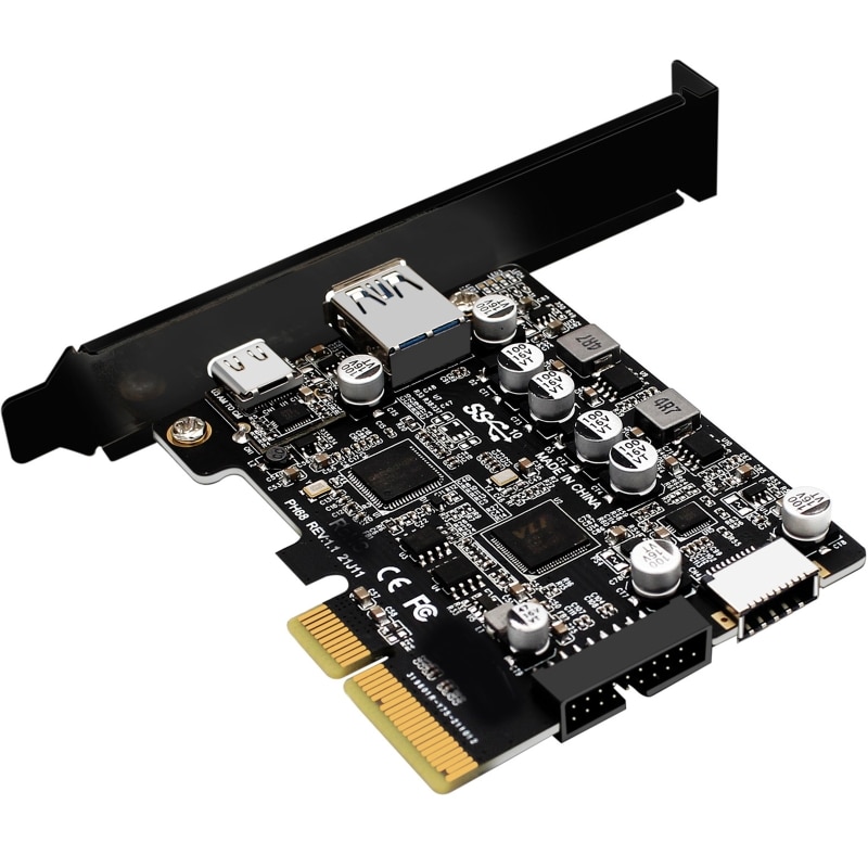 PCI Express ī PCI-E-USB3.2 10G Type-E  г..